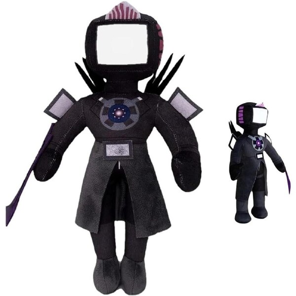 Skibidi Toilet TV Man Plush - Titan Upgraded, Cameraman, Speakerman