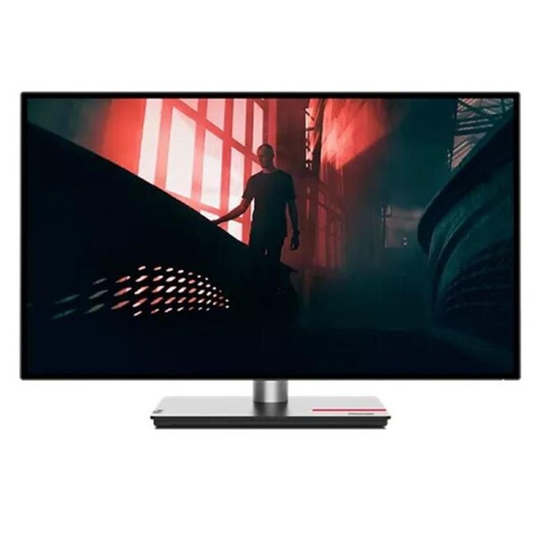 LENOVO ThinkVision P27h-30 27' QHD 60Hz IPS Monitor 2560x1440 4ms 16:9 Tilt swivel pivot Lift Height-Adjustable HDMI DP USB Audio Out VESA 3yrs