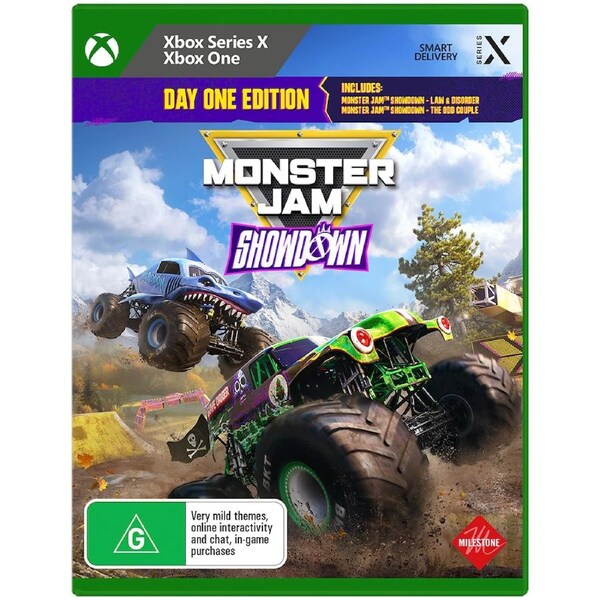 Monster Jam: Showdown! Day One Edition (Xbox Series X, Xbox One)