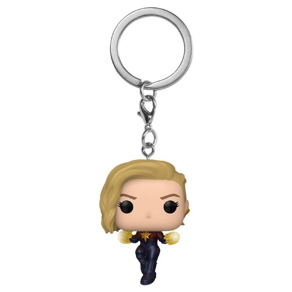 Marvel - The Marvels - Captain Marvel Pocket Pop! Keychain