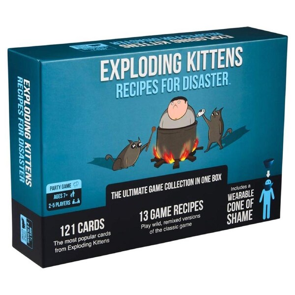 Exploding Kittens: Recipes for Disaster Card Game