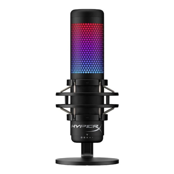 HyperX - QuadCast S RGB USB Condenser Microphone - Black