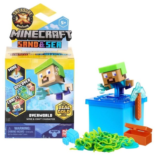 Minecraft - Treasure X: Minecraft Sand & Sea Series 3 Blind Box (Single Pack)