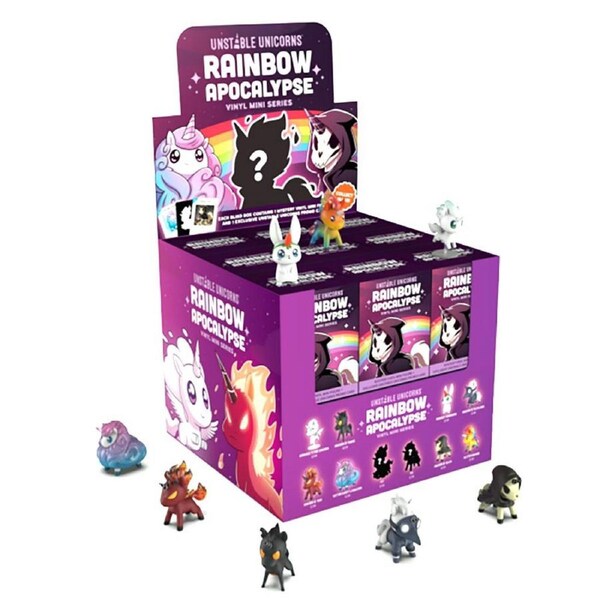 Unstable Unicorns - Rainbow Apocalypse Vinyl Mini Series Blind Figure (Single Box)