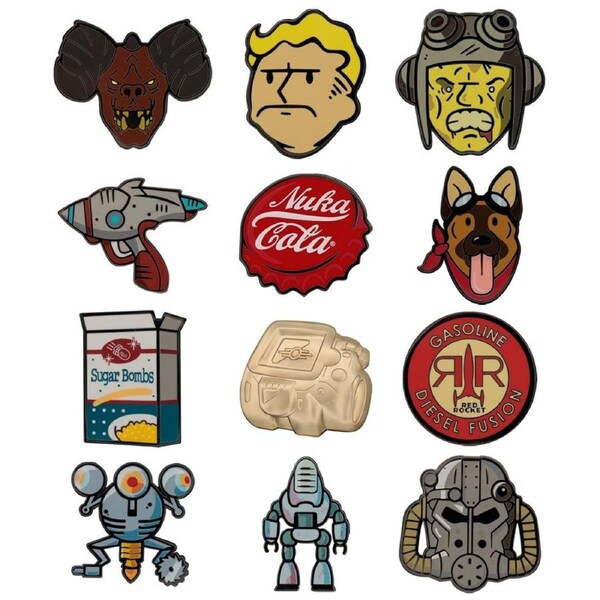 Fallout - Mystery Pin Badge Blind Box (Single Box)