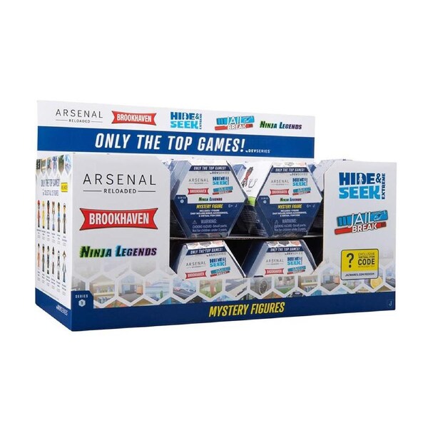 Roblox - DevSeries Mystery Figures Series 1 Blind Box (Single Box)