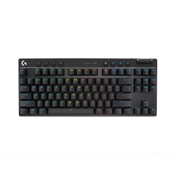 Logitech G PRO X TKL Lightspeed Gaming Keyboard - Black