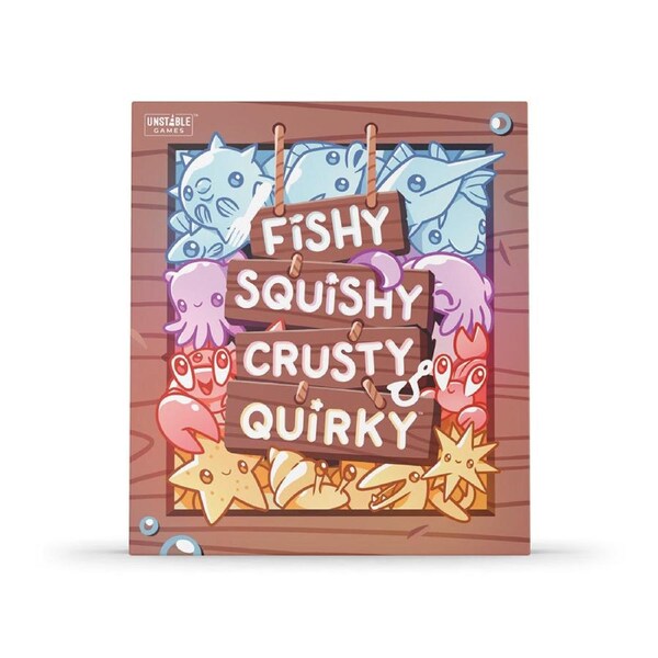 Fishy Squishy Crusty Quirky Card Game
