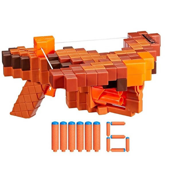 Minecraft - Pillager's Crossbow NERF Dart Blaster