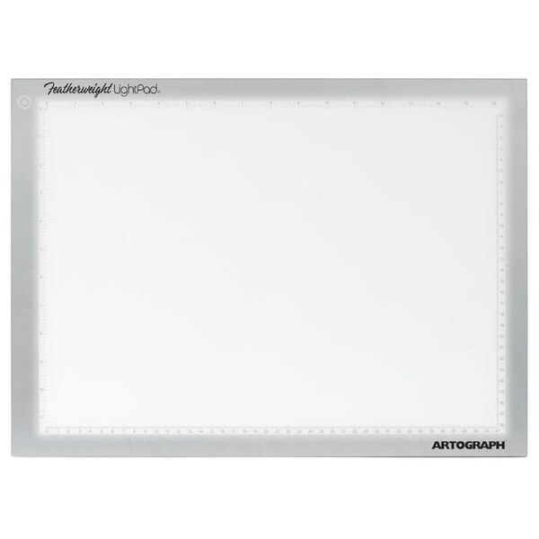 Artograph Featherweight Lightpad 12x17'' Stencil/Design Board Art Accessory