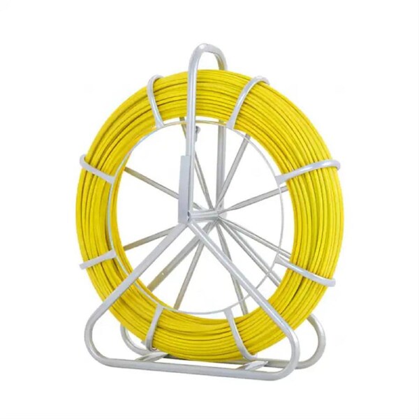 100M×6MM Fish Tape Puller Fiberglass Wire Cable Running Duct Rodder
