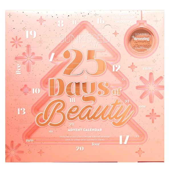 Sunkissed 25 Day Beauty Advent Calendar Makeup Gift Set
