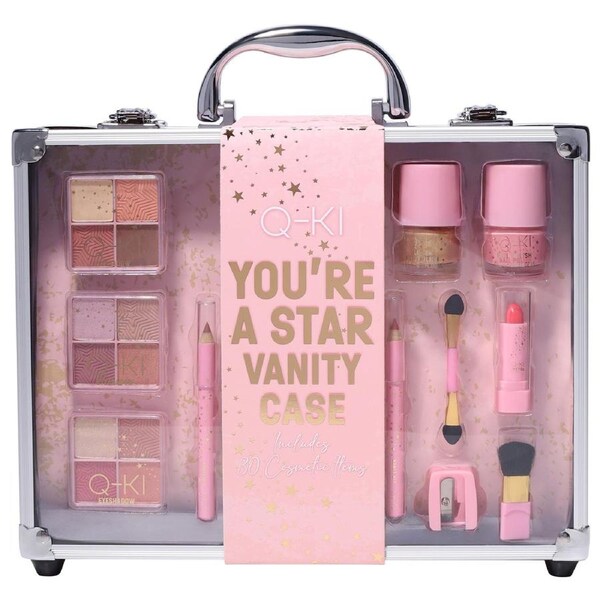 Q-KI You're A Star 22 Piece Vanity Case Beauty Gift Set