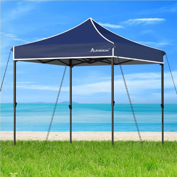 ALFORDSON Gazebo 3x3m Pop Up Marquee Canopy Navy