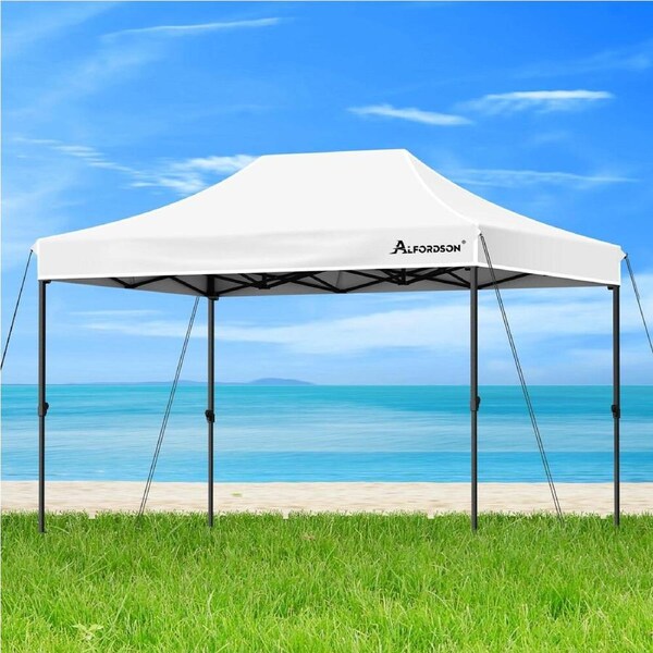 ALFORDSON Gazebo 3x4.5m Pop Up Marquee Canopy White