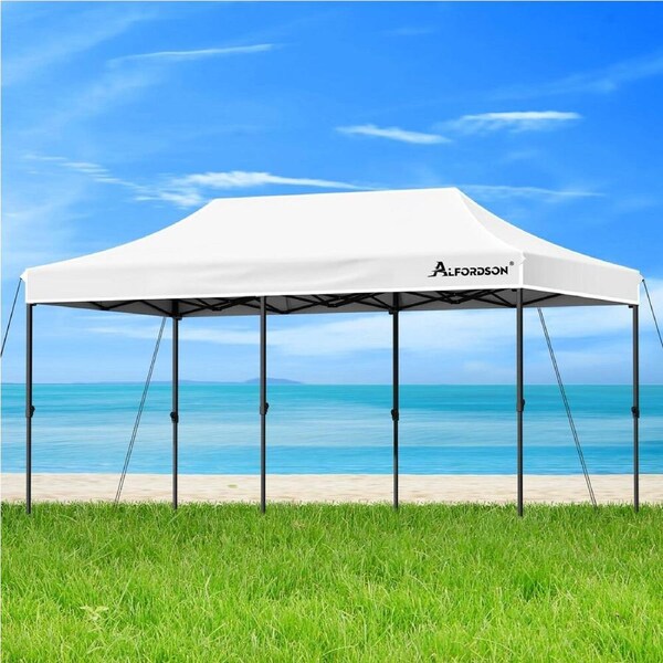 ALFORDSON Gazebo 3x6m Pop Up Marquee Canopy White