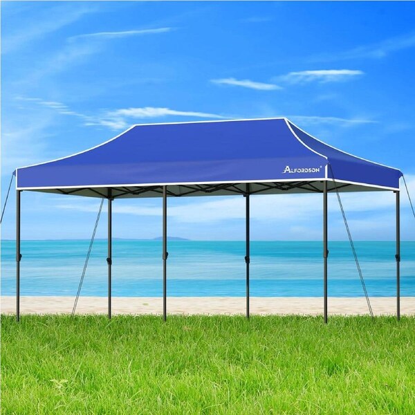 ALFORDSON Gazebo 3x6m Pop Up Marquee Canopy Blue