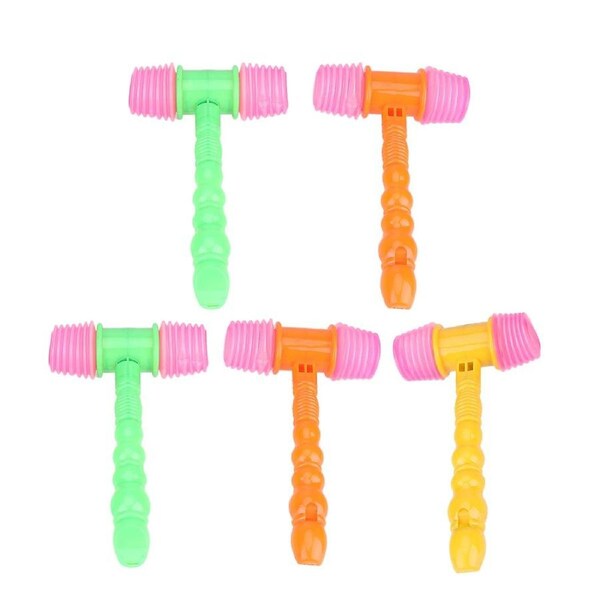 5 Pcs Infant Toy Squeaky Hammer Toy Music Hammer Kids Hammer Toy Toy Hammer
