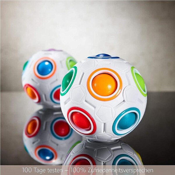 CUBIDI Regenbogenball Geschicklichkeitsspiel fr Kinder und Erwachsene to