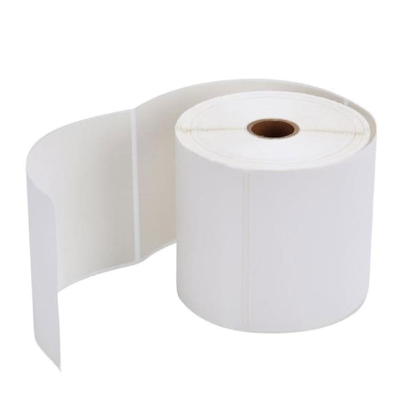 18 Rolls x 400 Label Stickers 102x150mm - Direct Thermal White Shipping Labels