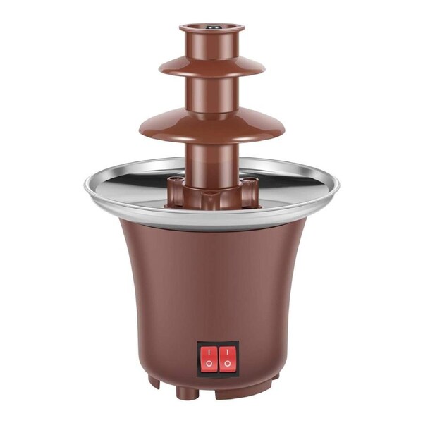 Kitchee 3 Tier Mini Chocolate Fountain Fondue Electric Machine