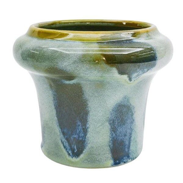 Urban Bronte Planter Pot Green 11cm Home Decorative Outdoor Garden Decor