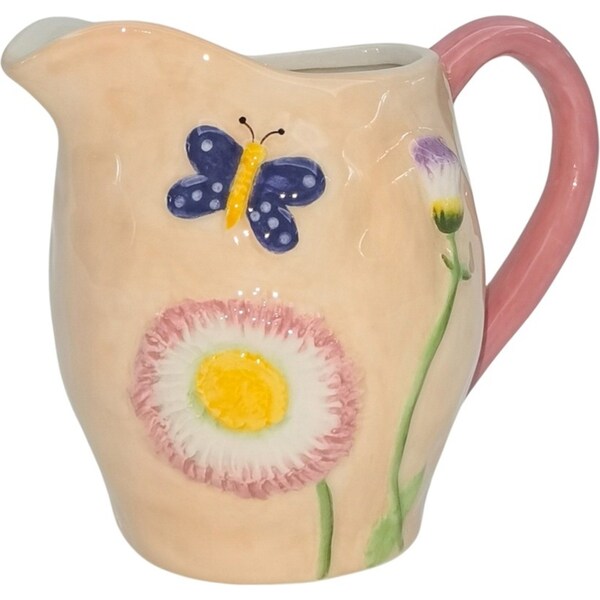 Urban Ella Jug Pink 14cm Decorative Kitchen/Lounge Home Decor Dolomite