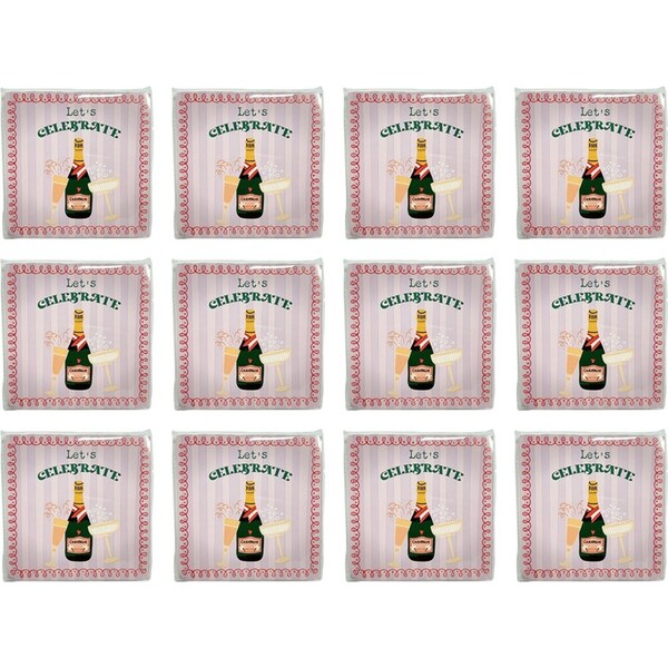 12x 20pc Urban Celebration Napkins Mauve 33cm Kitchen Decor Tableware/Serveware