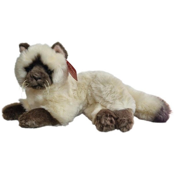 Elka Australia Plush Toy - Cat Siamese Mittens Laying 30cm