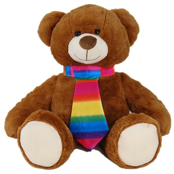 Elka Australia Plush Toy - Brown Bear Georgie Jumbo 50cm