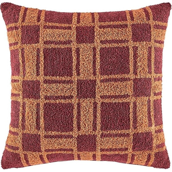 Kas Australia Chuck Filled Cushion/Throw Pillow Square Home Decor 50cm Berry