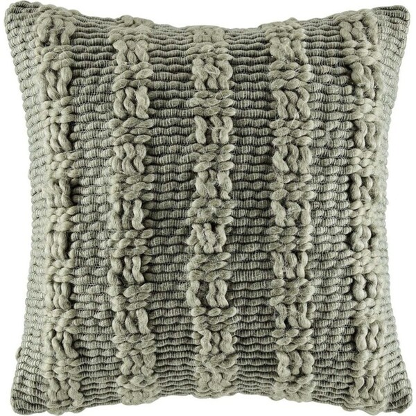 Kas Australia Lattice Filled Cushion/Throw Pillow Home Decor Sqr 50x50cm Sage