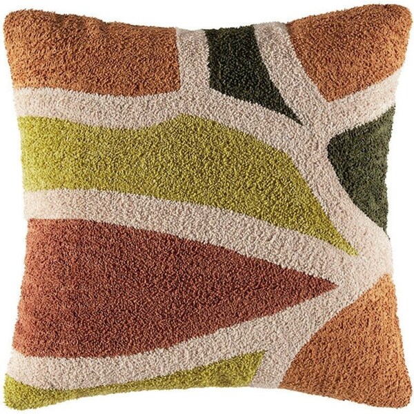 Kas Australia Osman Filled Cushion/Pillow Decor Square 50x50cm Multicoloured