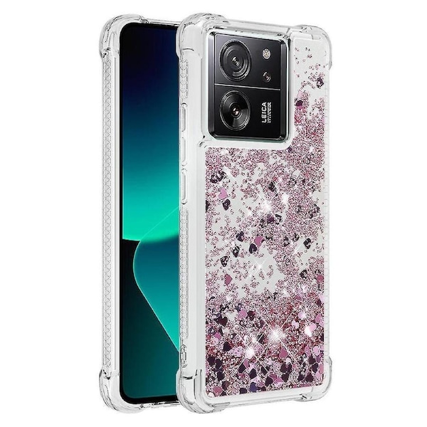 Quicksand Case for Xiaomi 13T/13T Pro/Redmi K60 Ultra, Moving Bling TPU Cover