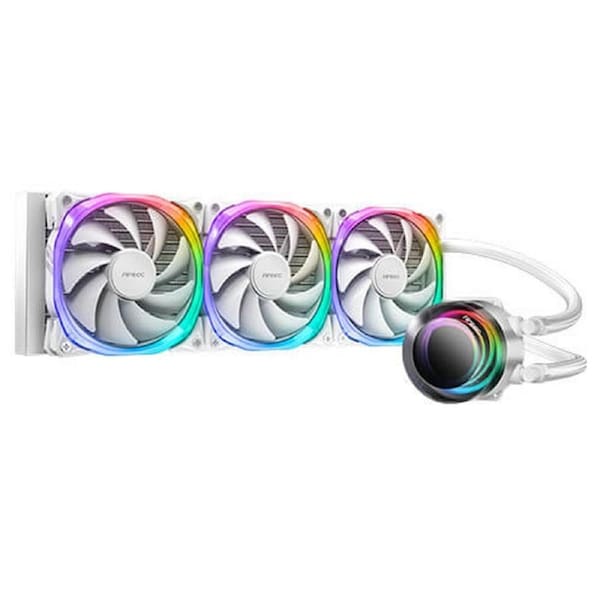 [VORTEX 360A RGB W] Antec VORTEX 360mm ARGB AIO Liquid CPU Cooler White, + ARGB Controller, ARGB Fan