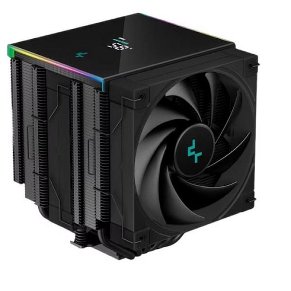 DeepCool AK620 Digital Black Dual Tower CPU Cooler with Real-Time Status Screen [R-AK620-BKADMN-G]