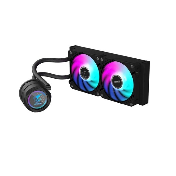 [AORUS WATERFORCE II 240] Gigabyte AIO Liquid CPU Cooler- 2x120mm ARGB Fans