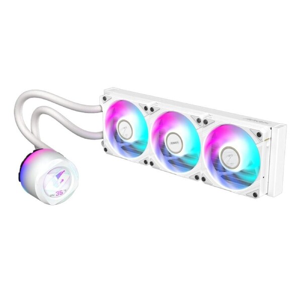Gigabyte AORUS WATERFORCE X II 360 ICE AIO Liquid CPU Cooler with Full-Color LCD