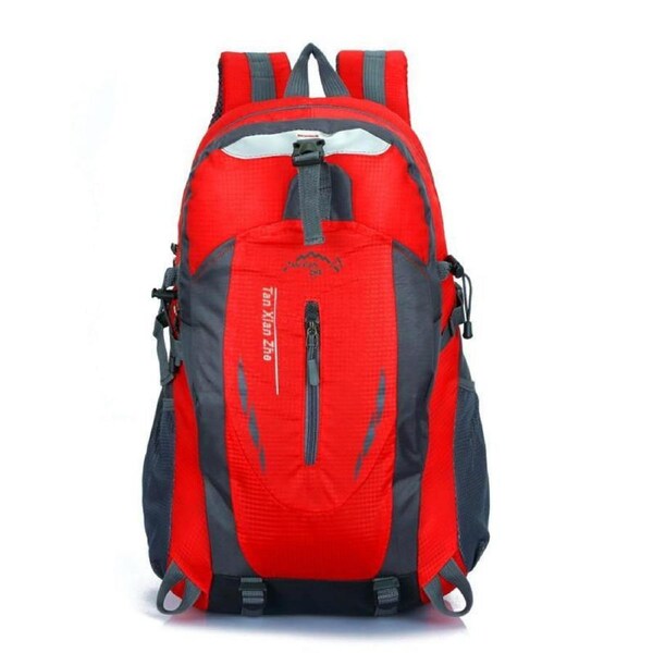 Red 30L Waterproof Hiking Camping Bag
