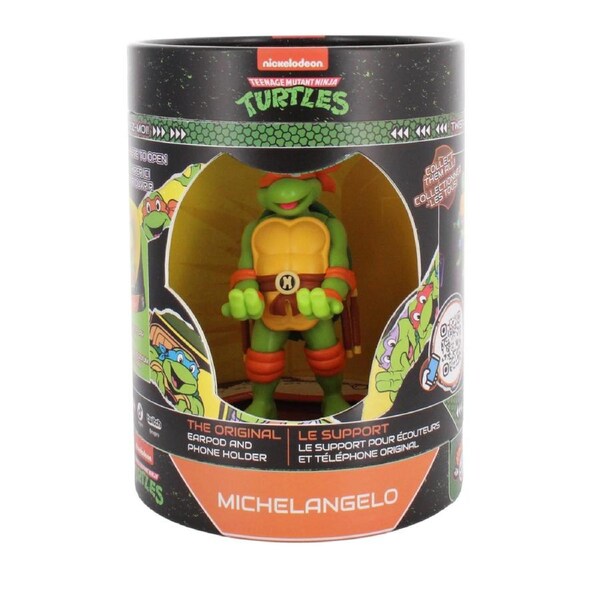 Cable Guys Holdems Teenage Mutant Ninja Turtles Michelangelo Phone Holder