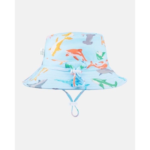 Toshi Swim Baby Sunhat - Sharky Extra Small