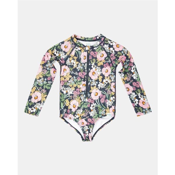 Toshi Swim Kids Bodysuit Moonlight Bloom - Size 7