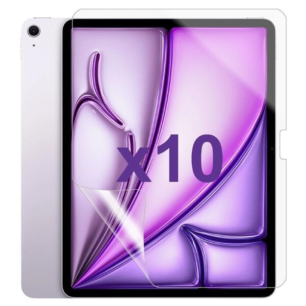 10x Soft Pet Film Screen Protector for Apple iPad Air 13'' 6th Gen 2024 2025 Bulk Guard