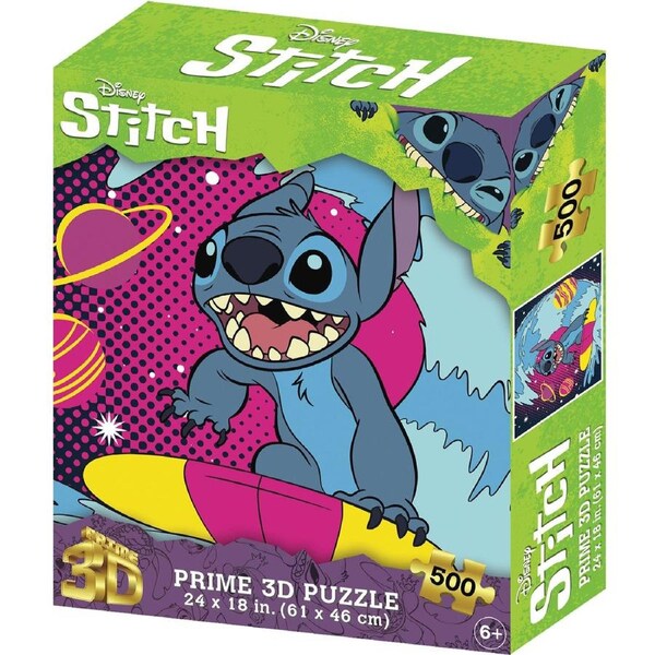 Prime 3D Disney Stitch - 500 Piece 3D Puzzle #1