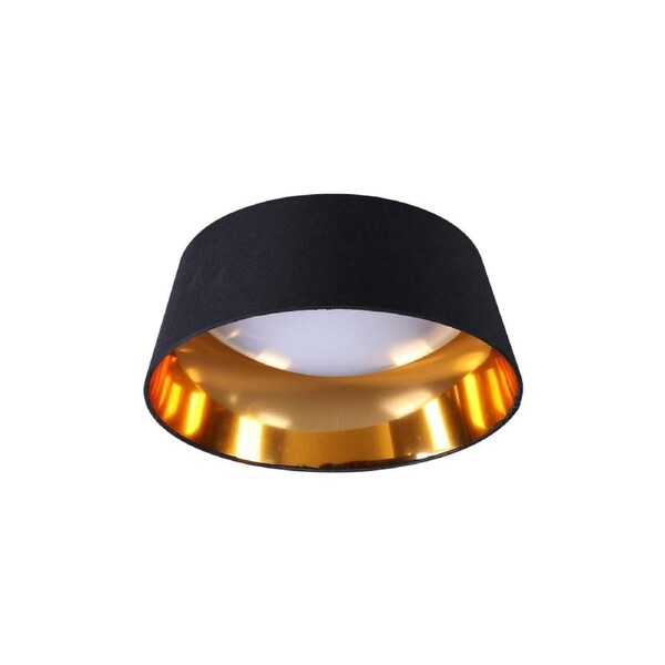 Jazzlyn Metal Ceiling Light Lamp Black