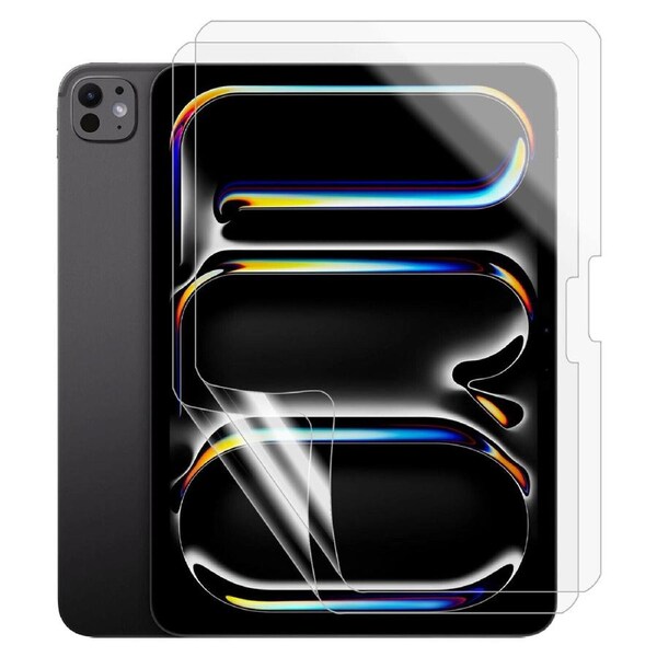 2pcs Soft Pet Film Screen Protector for Apple iPad PRO 11 Inch M4 7th Gen 2024 2025 Bulk Anti-Scratch Guard