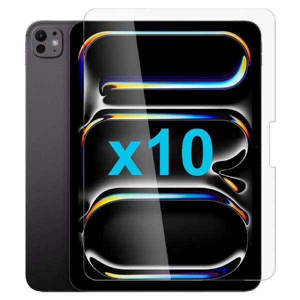10x Tempered Glass Screen Protector for Apple iPad PRO 11 Inch M4 7th Gen 2024 2025 Bulk Toughened Guard