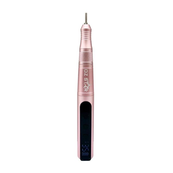 Oz Star - Cordless Portable Handpiece Nail Drill Pen 35K - Rose Gold