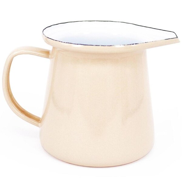 Dishy Enamelware 125ml Creamer Jug in Mocha Enamel