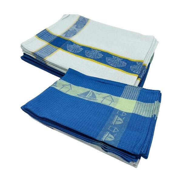 120pcs 100% Cotton Tea Towel 50cm x 70cm Commercial Grade Bulk